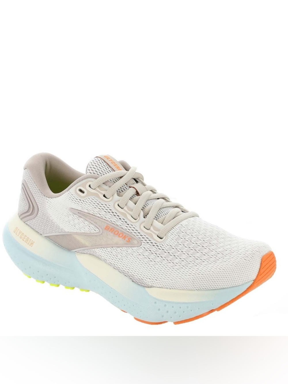Brooks Glycerin 21 Running Shoes Women’s Size 12 Coconut Aqua Cushion Sneakers